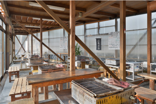 かき小屋 浜焼き